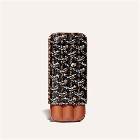 buy goyard cigar case|Churchill 3 Cigar Case .